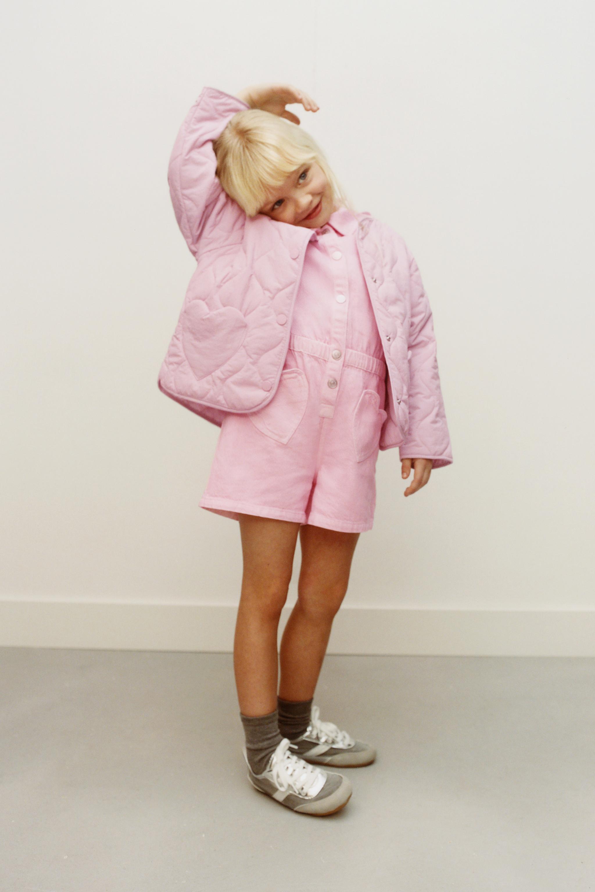 HEART POCKETS TWILL JUMPSUIT